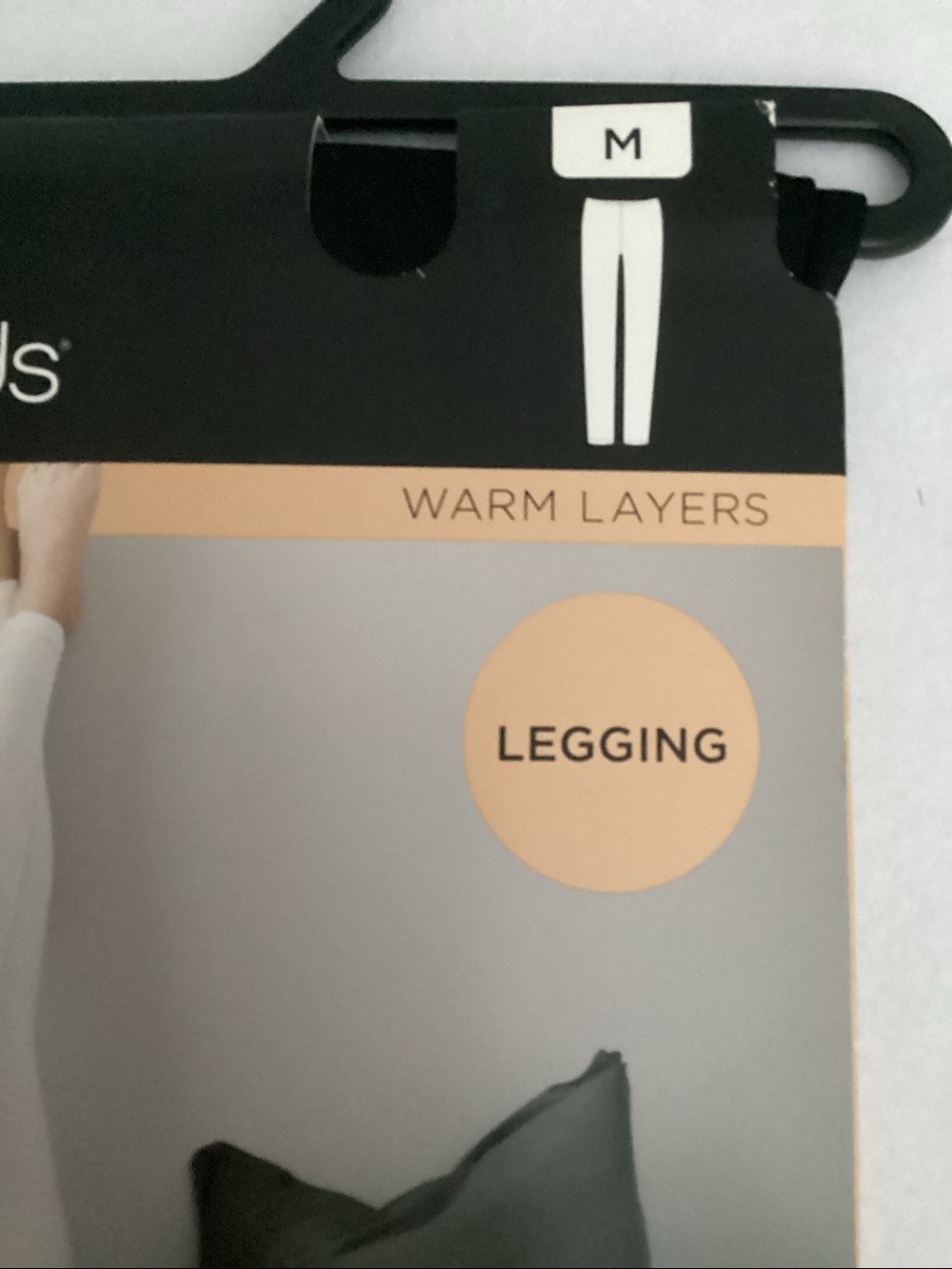 Cuddl Duds Climatesmart Leggings - Black - Picture 2 of 5